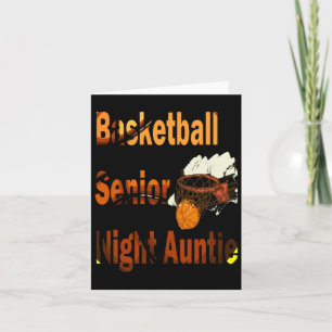 Basketbal Senior Nacht Tante Kaart