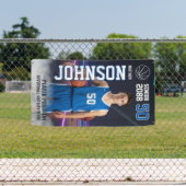 Basketbal Senior Night Aangepaste Sportfoto Spandoek (Insitu)