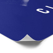 Basketbal Senior Night Afstuderen Poster (Hoek)