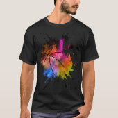 basketbal shirt bal graffiti Silhouette (Voorkant)