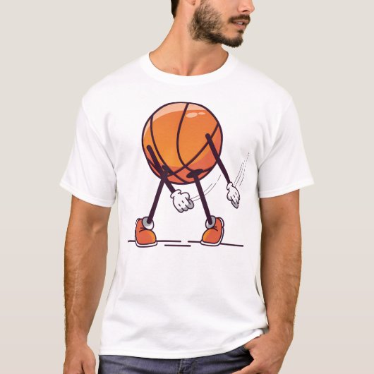Basketbal Shirt - Ball T-shirt (Voorkant)
