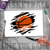 Basketbal Shredded Tissuepapier