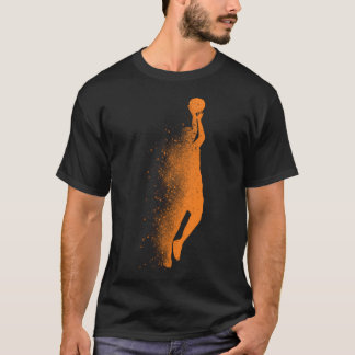 basketbal-Sinaasappel T-shirt