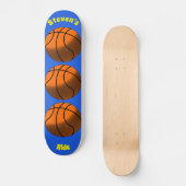 Basketbal Skateboard Deck (Voorkant)