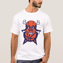 basketbal skull-logo sport 50 t-shirt