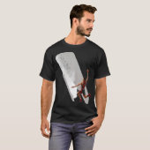 Basketbal Slam Dunk Grafische T-Shirt (Voorkant volledig)