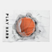 Basketbal Slam Dunk Theedoek (Horizontaal)