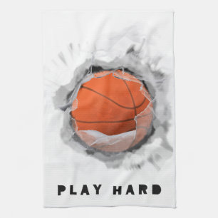 Basketbal Slam Dunk Theedoek
