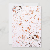 Basketbal Slam Dunk Verjaardagsfeestje Uitnodiging (Achterkant)