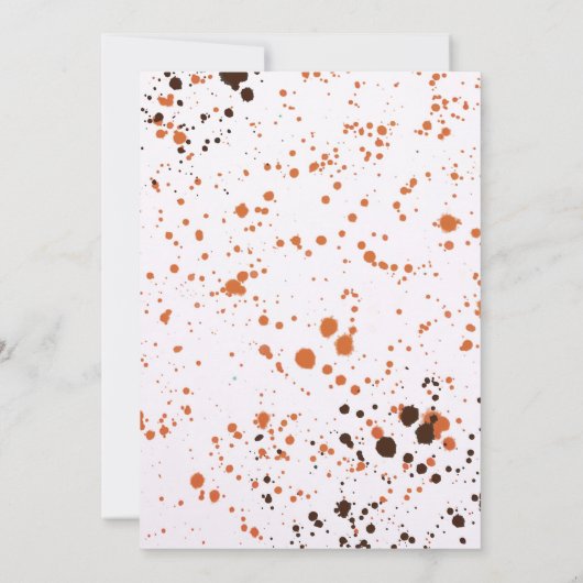 Basketbal Slam Dunk Verjaardagsfeestje Uitnodiging (Achterkant)