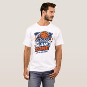 Basketbal Slam Zone T-shirt (Voorkant volledig)