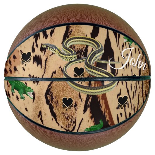 Basketbal Slangen, Luipaard (Voorkant)