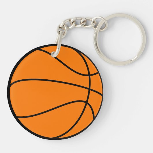 Basketbal Sleutelhanger (Achterkant)