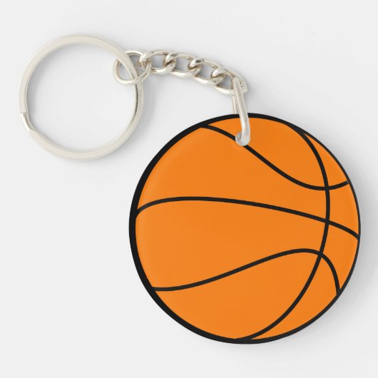Basketbal Sleutelhanger (Voorkant)
