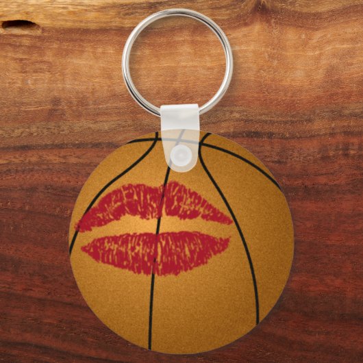 basketbal sleutelhanger (Voorkant)
