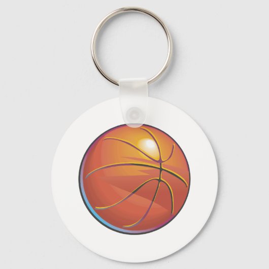 Basketbal Sleutelhanger (Voorkant)