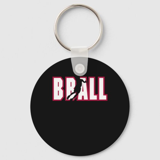 basketbal sleutelhanger (Voorkant)
