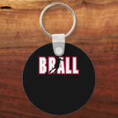 basketbal sleutelhanger (Voorkant)