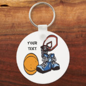 basketbal sleutelhanger (Voorkant)
