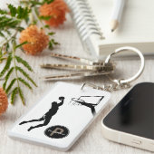 Basketbal Sleutelhanger (Voorkant Rechts)