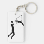 Basketbal Sleutelhanger (achterkant)