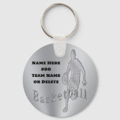 Basketbal Sleutelhangers zijn goedkope basketbal g (Voorkant)