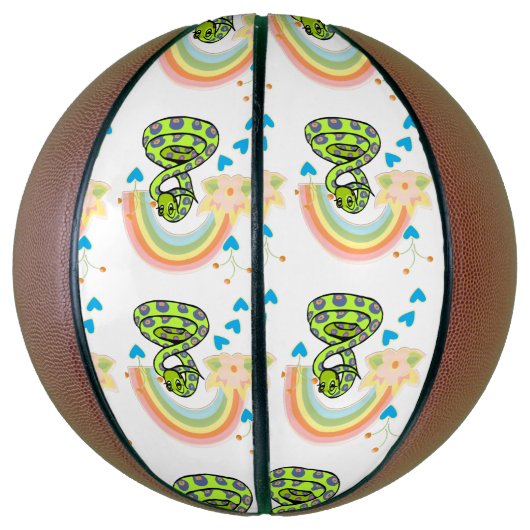 Basketbal Snake Rainbow (Verticaal)