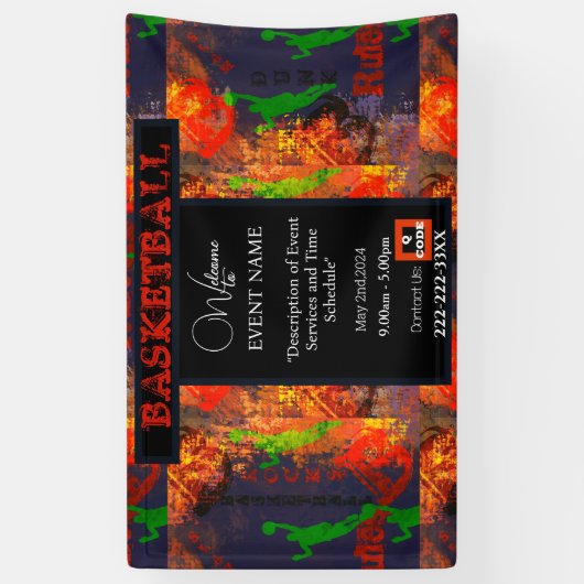 BASKETBAL  SPANDOEK (Verticaal)