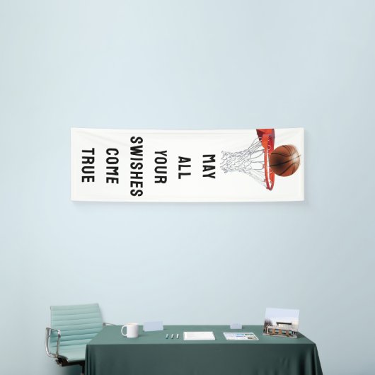 Basketbal Spandoek (Beurs)