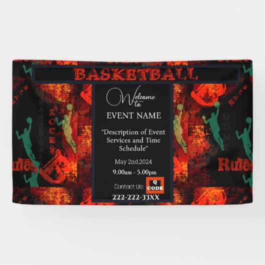 BASKETBAL  SPANDOEK (Horizontaal)