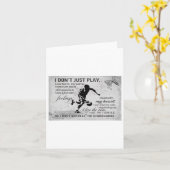 Basketbal speel ik niet alleen kaart (Gele Bloem)