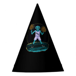 Basketbal Speelruimte Buitenaards Feesthoedjes