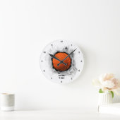 Basketbal Spel Tijd Ronde Klok (Huis)