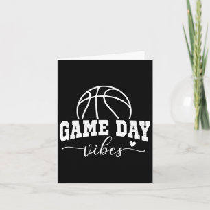 Basketbal Speldag Sfeer Basketbal Moeder Leven Spe Kaart