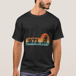 Basketbal-speler Game Geboren 1971 Verjaardag T-shirt