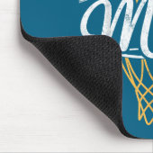 Basketbal Speler Moeder Hoops Muismat (Hoek)