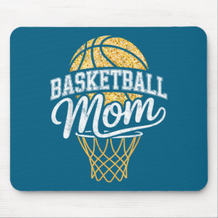 Basketbal Speler Moeder Hoops Muismat
