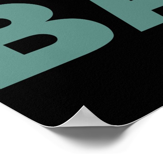 basketbal speler poster (Hoek)