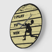 Basketbal  speler retro zonsondergang grote klok (Hoek)