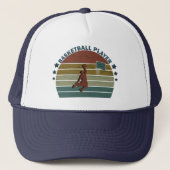 basketbal  speler trucker pet (Voorkant)