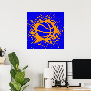 basketbal spetter poster