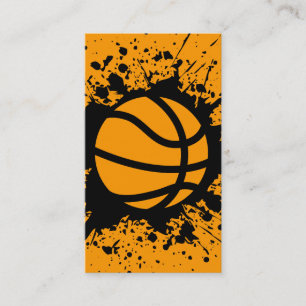 basketbal splatz visitekaartje