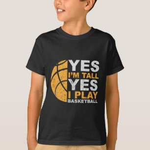 Basketbal Sport Bal Speler Papa Mama Cadeaus Voor T-shirt