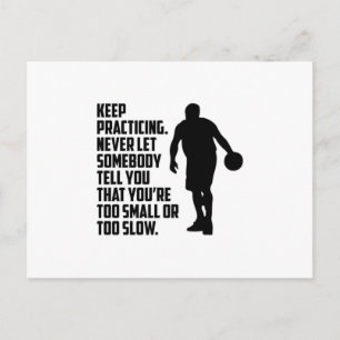 Basketbal Sport Basketbal Speler Team Fan Gift Briefkaart
