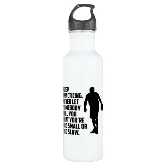 Basketbal Sport Basketbal Speler Team Fan Gift Waterfles (Voorkant)