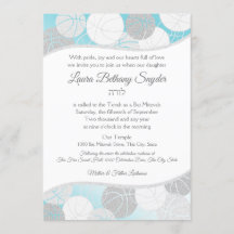 Basketbal Sport Bat Mitswa blauw en zilver