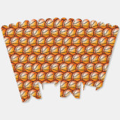 Basketbal sport betegeld patroon bedankdoosjes (Ongevouwen)