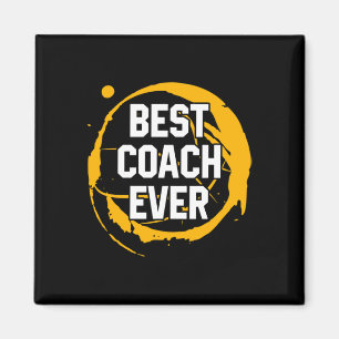 Basketbal Sport Gift Beste coach Elke Verjaardag G Magneet