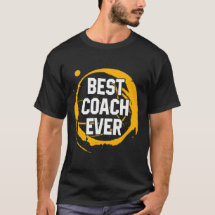 Basketbal Sport Gift Beste coach Elke Verjaardag G T-shirt