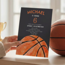 Basketbal Sport Jongen 10e Verjaardagsfeestje